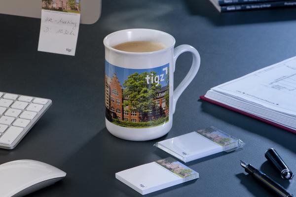 Kaffeetasse mit Bildmotiv